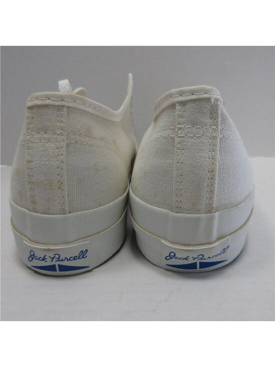 VINTAGE Converse Jack Purcell Sneakers 10.5 Low Top Canvas USA 90s * main image 5